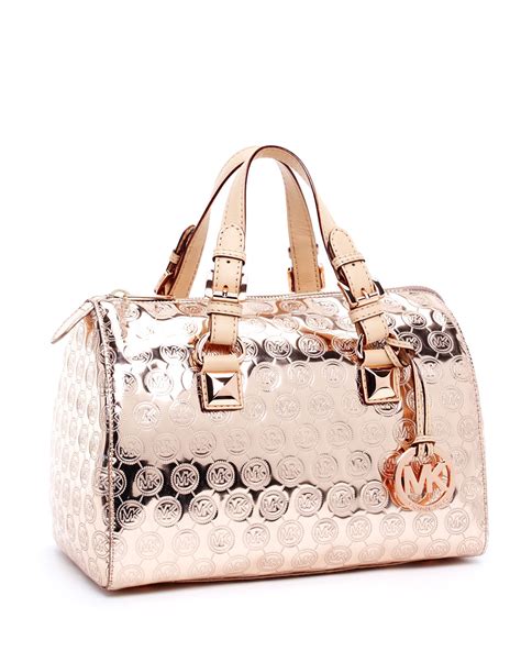 rose gold michael kors jewellery|michael kors rose gold satchel.